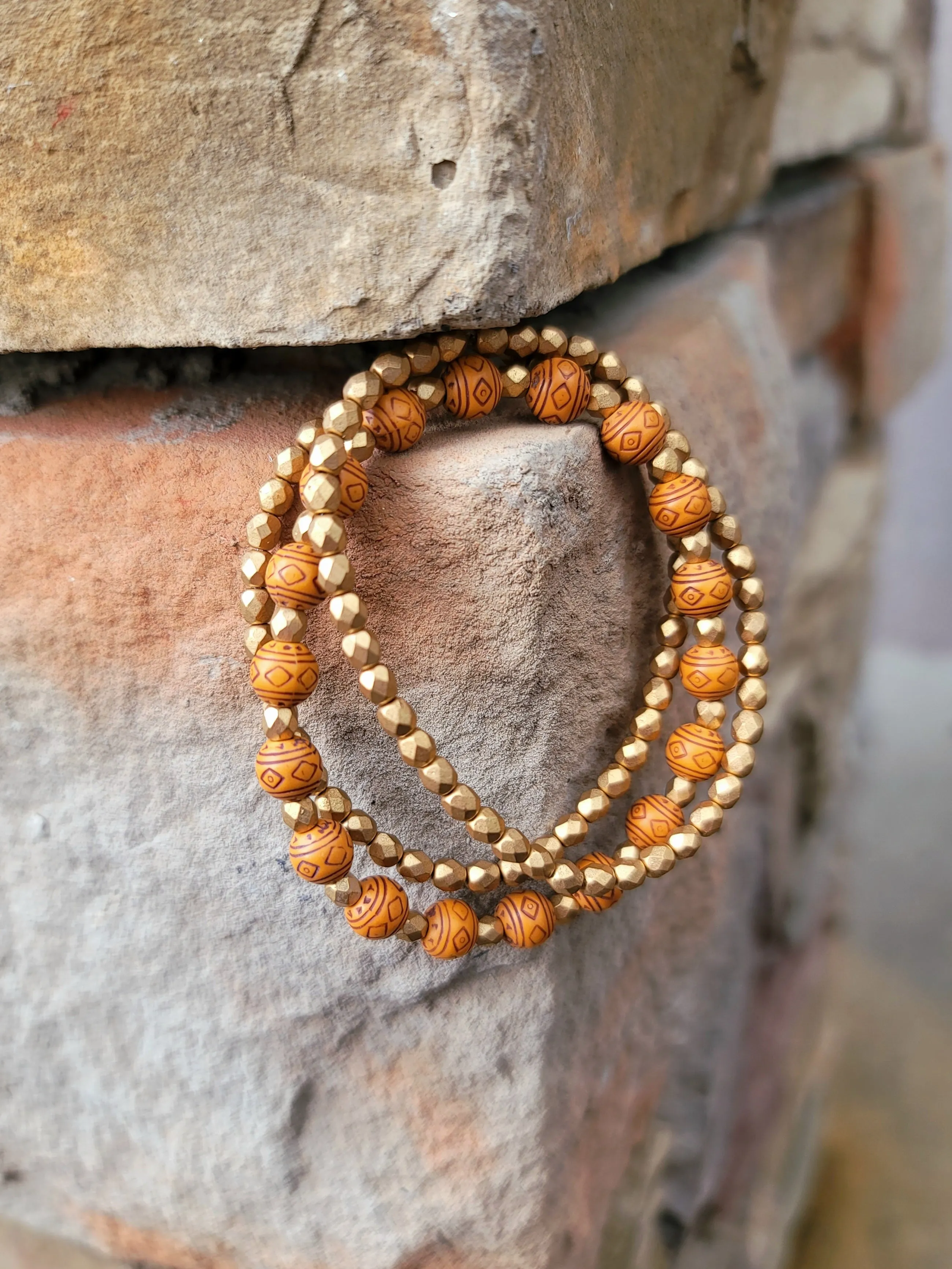 Terracotta Bracelet Set