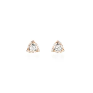 Twisted Triangle Studs