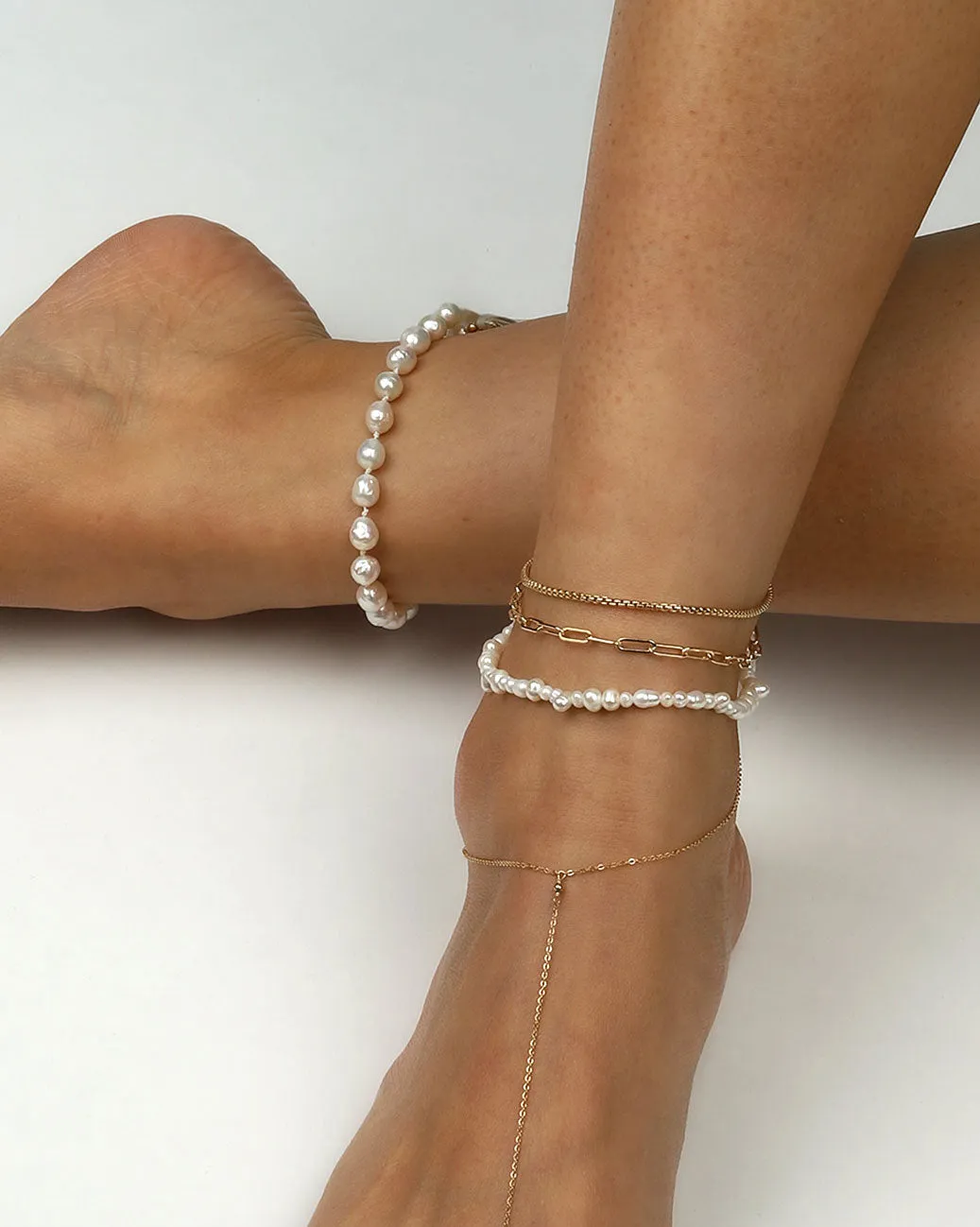 Venetian Box Chain Anklet